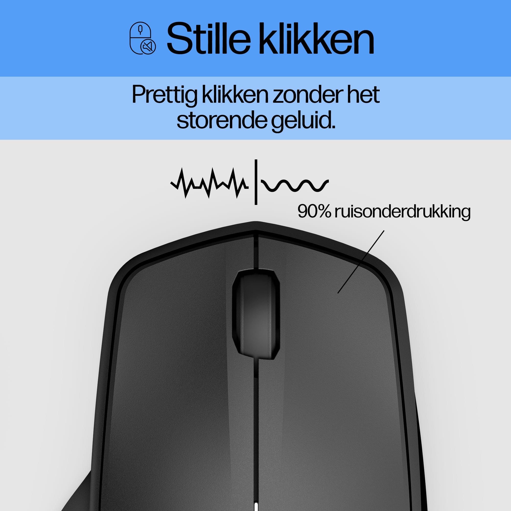 HP 280 Silent Wireless Mouse - Afbeelding 4