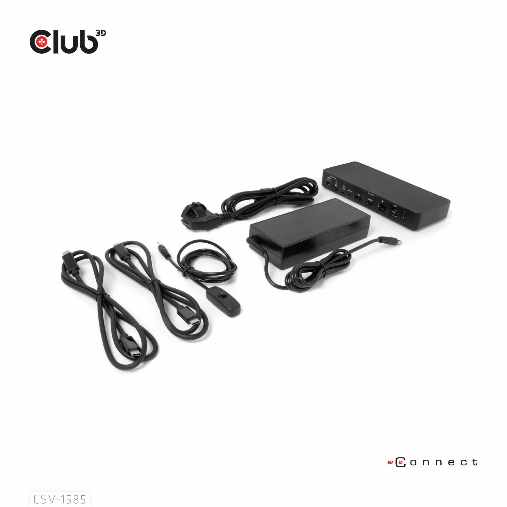 CLUB3D DisplayPort/HDMI KVM Switch/Dock 4K60Hz For USB Type-C inputs - Afbeelding 8