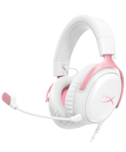 HyperX Cloud III - Gaming Headset (wit/roze)