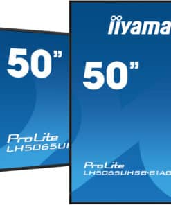 iiyama LH5065UHSB-B1AG beeldkrant Digitale signage flatscreen 125,7 cm (49.5") LCD Wifi 800 cd/m² 4K Ultra HD Zwart Type processor Android 11 24/7 Monitor