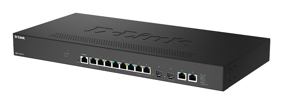 D-Link DMS-1250-12/E netwerk-switch Managed L2 10G Ethernet (100/1000/10000) Zwart - Afbeelding 3