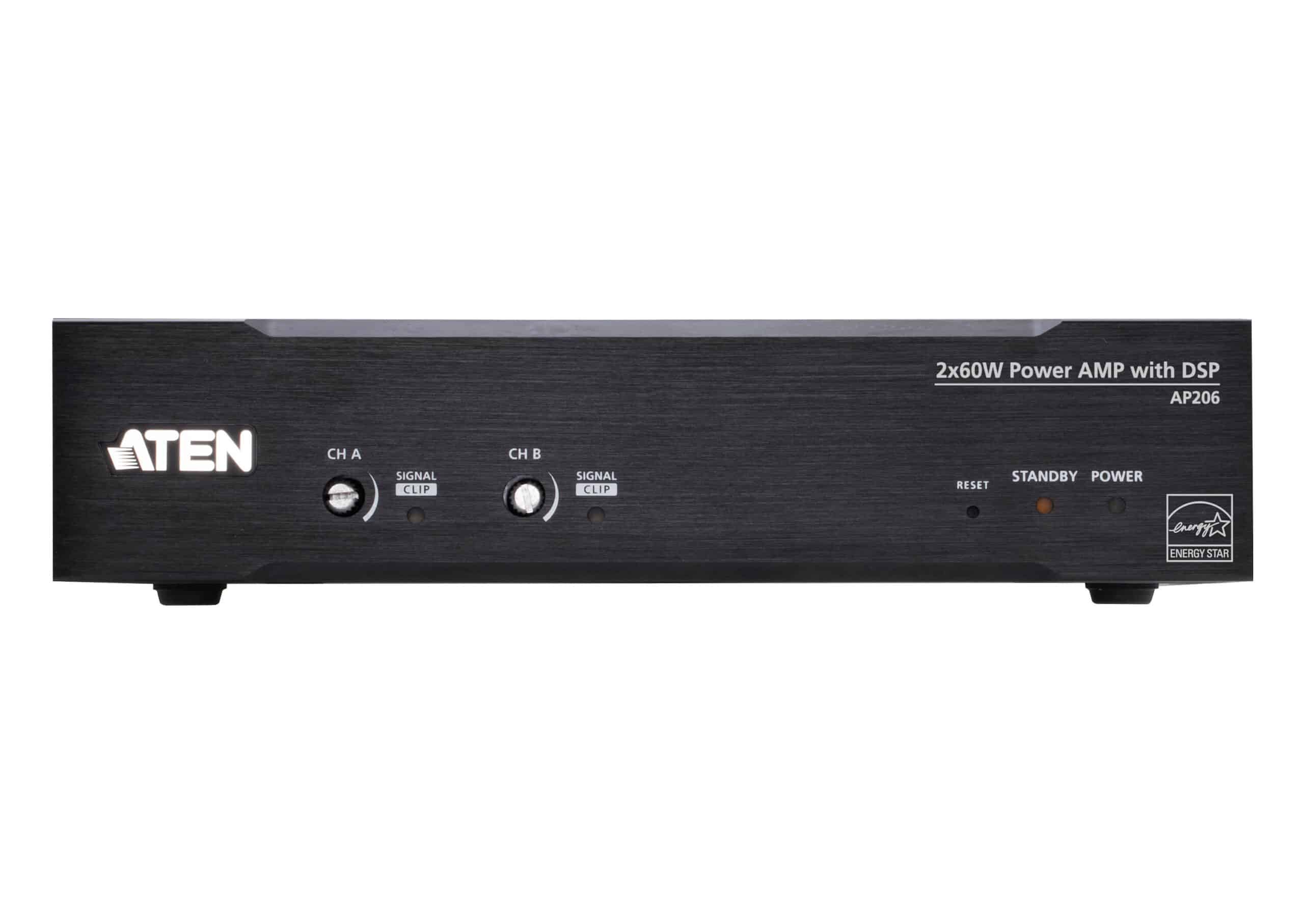 ATEN 2 x 60W Vermogensversterker met DSP - Afbeelding 2