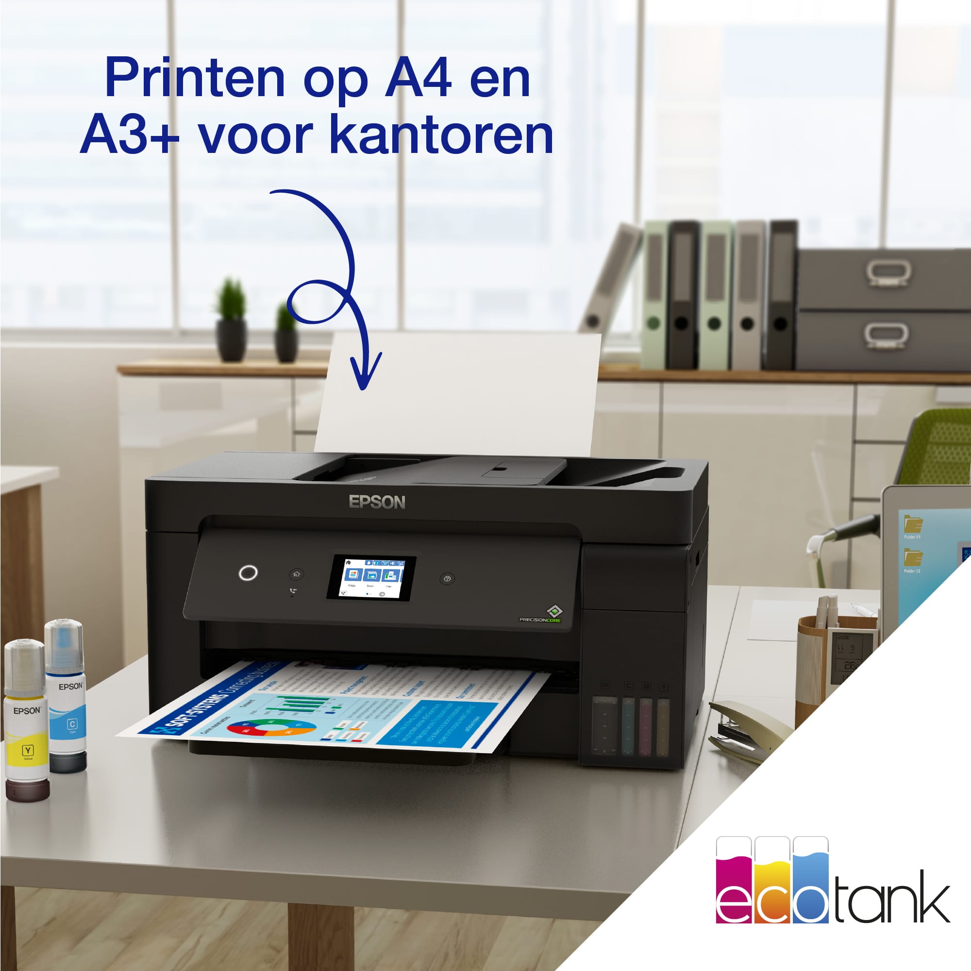 Epson EcoTank ET-15000 A3+ multifunctionele Wi-Fi-printer met inkttank, inclusief tot 3 jaar inkt - Afbeelding 8