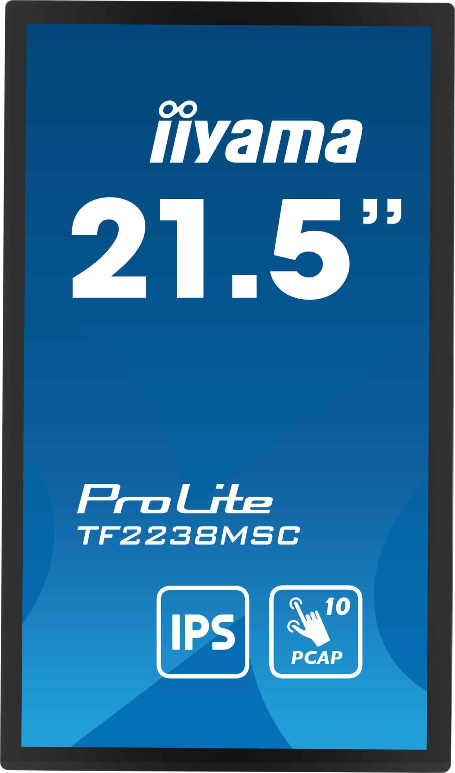 iiyama TF2238MSC-B1 computer monitor 53,3 cm (21") 1920 x 1080 Pixels Full HD LED Touchscreen Zwart - Afbeelding 3