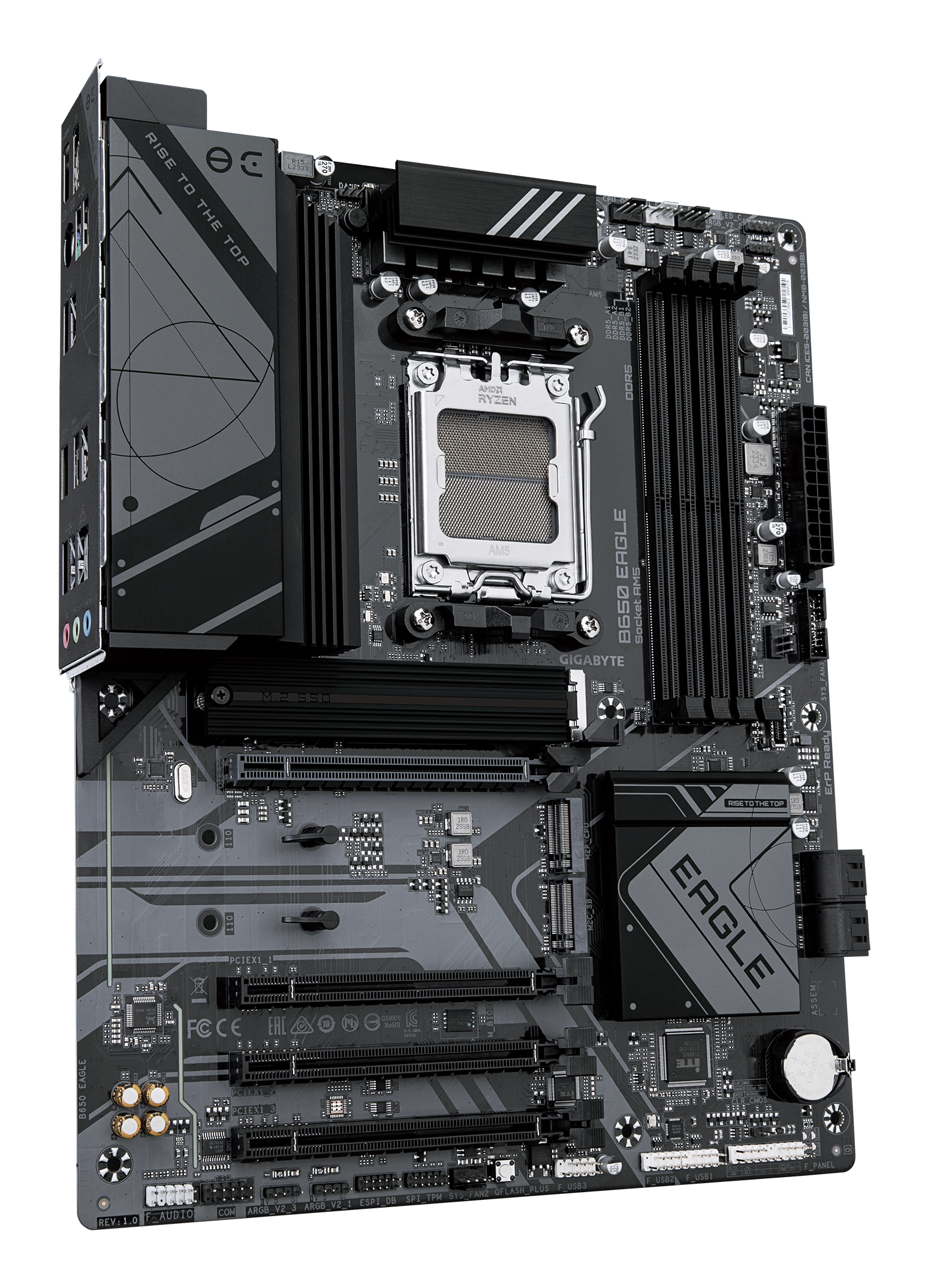 GIGABYTE B650 EAGLE moederbord AMD B650 Socket AM5 ATX - Afbeelding 3