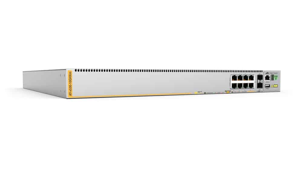 Allied Telesis AT-X530-10GHXM-50 netwerk-switch Managed L3 5G Ethernet (100/1000/5000) Power over Ethernet (PoE) Grijs