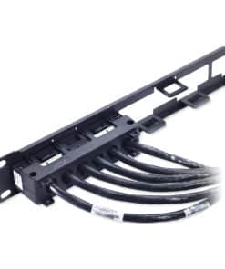 APC datadistributiekabel, CAT6 UTP CMR 6XRJ-45 zwart, 50ft (15,2 m) - Afbeelding 3