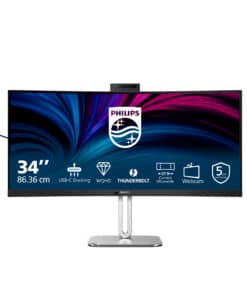 Philips 6000 series 34B2U6603CH/00 computer monitor 86,4 cm (34") 3440 x 1440 Pixels Wide Quad HD LCD Grijs