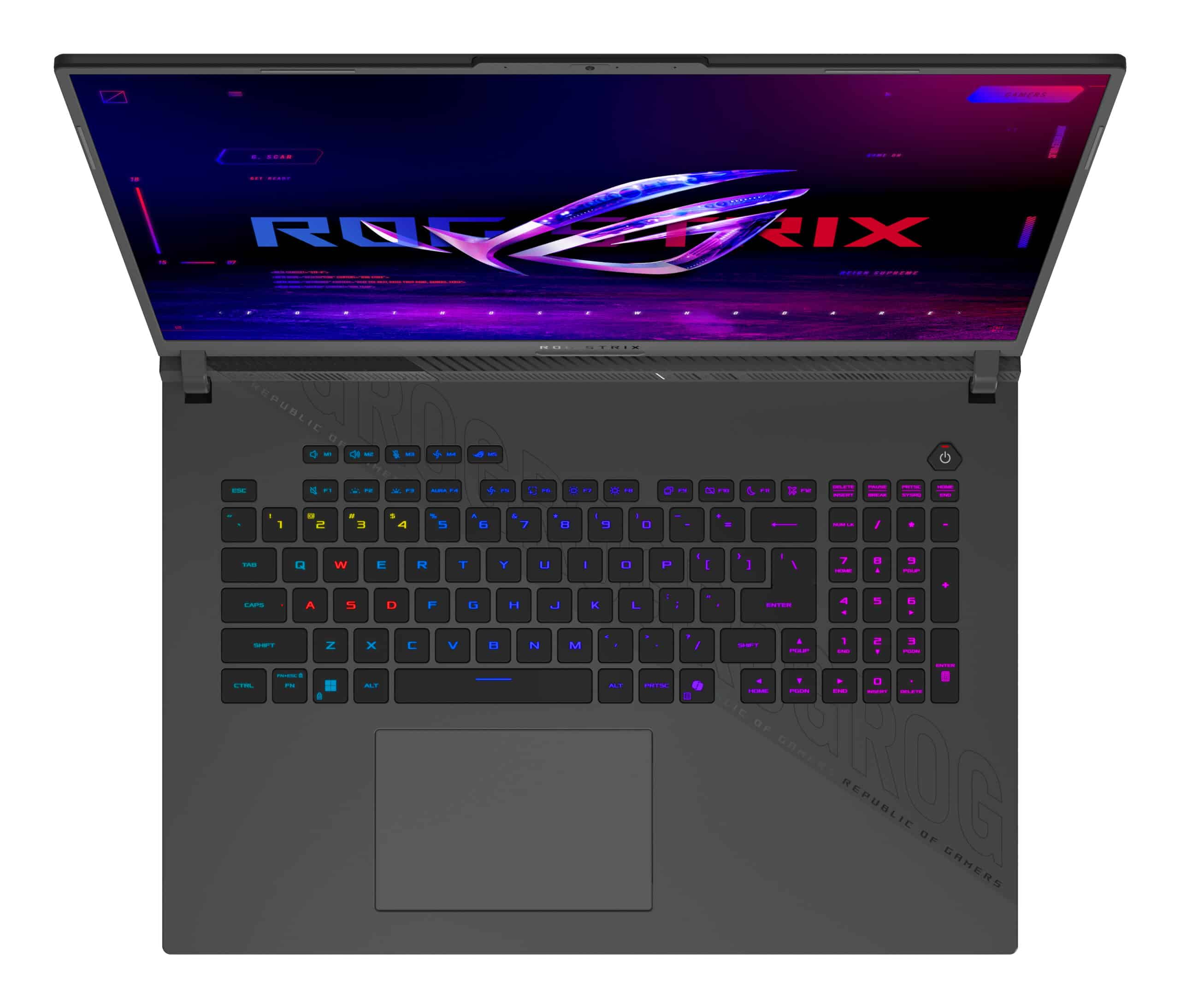 ASUS ROG Strix G18 G814PP-S9018W AMD Ryzen™ 9 7940HX Laptop 45,7 cm (18") 2.5K 32 GB DDR5-SDRAM 1 TB SSD NVIDIA GeForce RTX 5070 Wi-Fi 6E (802.11ax) Windows 11 Home Belgisch Grijs - Afbeelding 5