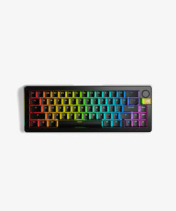 Glorious Gaming GMMK 3 PRO HE 65% Prebuilt Wireless toetsenbord Gamen RF Draadloos QWERTY Amerikaans Engels Zwart