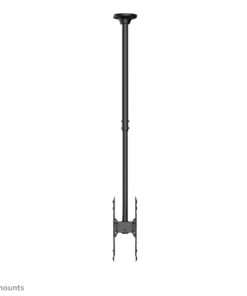 Neomounts FPMA-C340DBLACK Dual monitor/TV-beugel plafond 32-75" - h 106-156 cm - Afbeelding 6