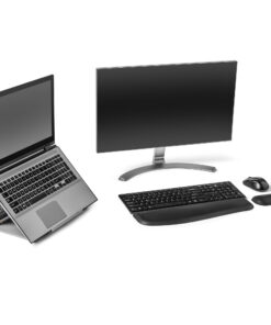Kensington SmartFit Easy Riser Go verstelbare ergonomische laptopverhoger met koelfunctie tot 17” laptops - Afbeelding 2
