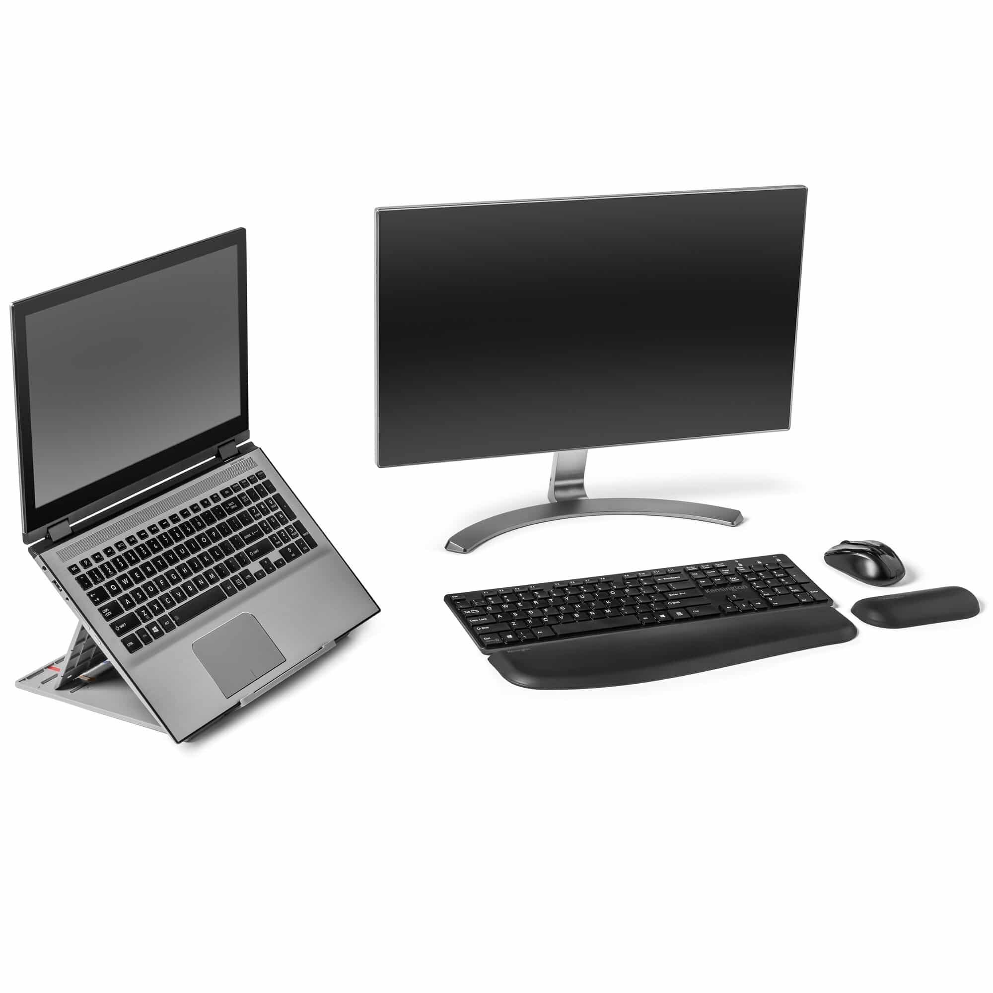 Kensington SmartFit Easy Riser Go verstelbare ergonomische laptopverhoger met koelfunctie tot 17” laptops - Afbeelding 2