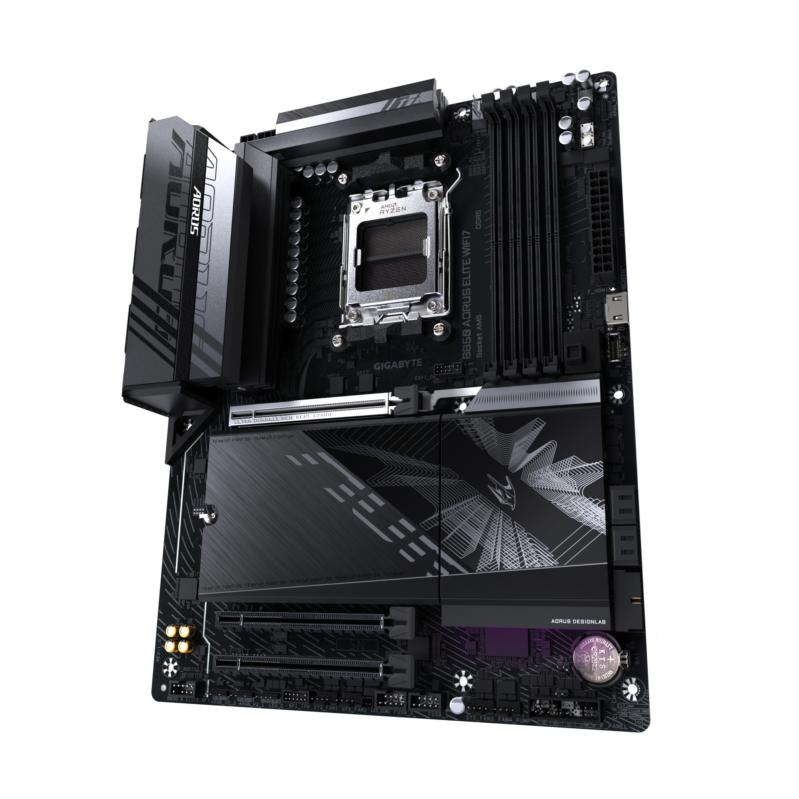 GIGABYTE B850 AORUS ELITE WIFI7 AMD B850 Socket AM5 ATX - Afbeelding 4
