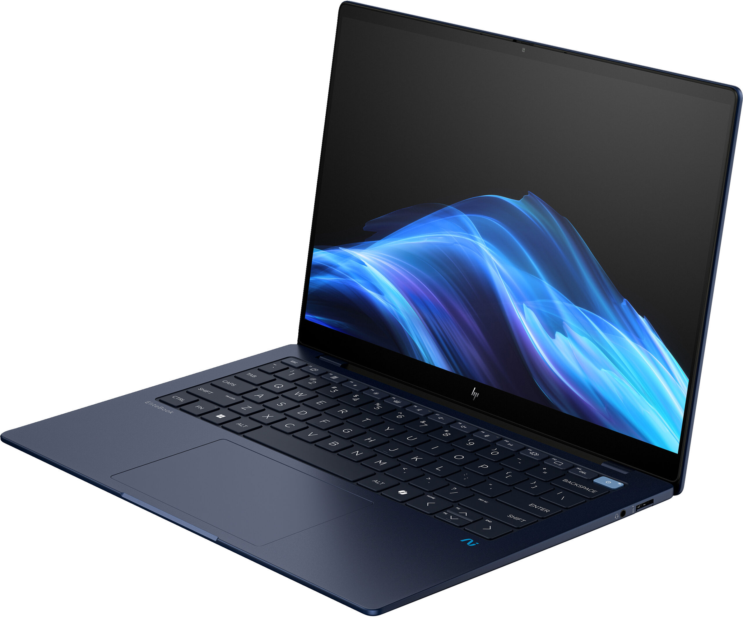 HP EliteBook Ultra G1q Copilot+ PC Snapdragon X1E-78-100 Laptop 35,6 cm (14") Touchscreen 2.2K 16 GB LPDDR5x-SDRAM 512 GB SSD Wi-Fi 6E (802.11ax) Windows 11 Pro Blauw - Afbeelding 2