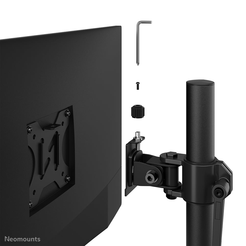 Neomounts DS45-600BL2V Monitorstandaard voor twee schermen 10-32" - Afbeelding 7
