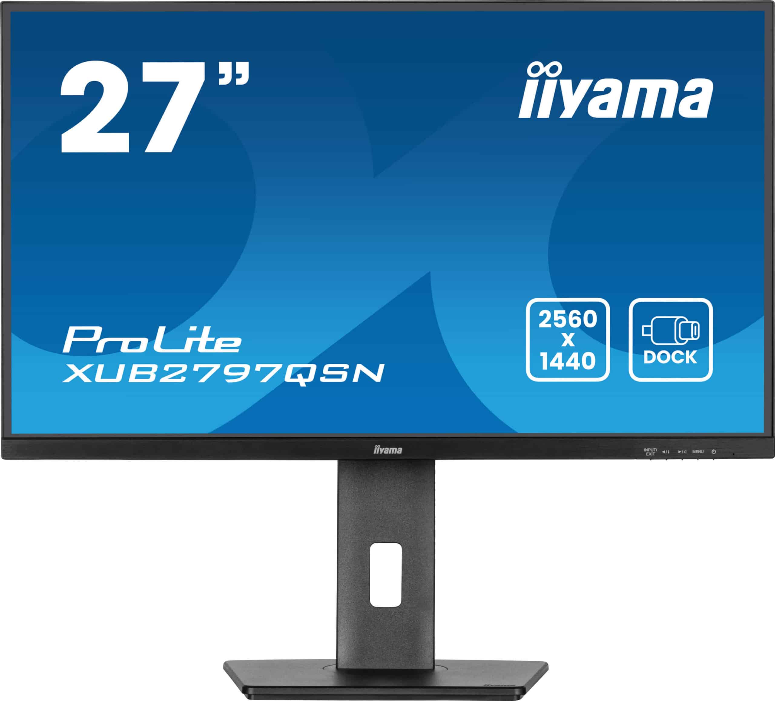 iiyama ProLite XUB2797QSN-B2 computer monitor 68,6 cm (27") 2560 x 1440 Pixels Quad HD LED Zwart - Afbeelding 2