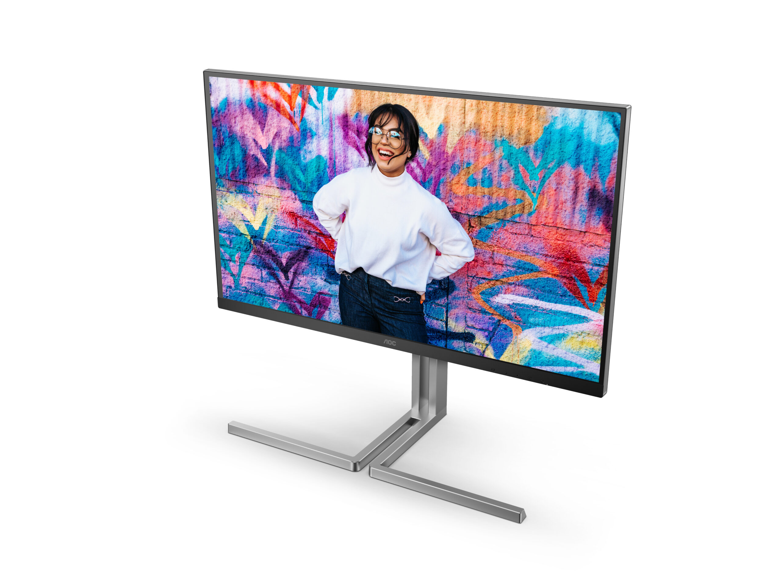 AOC U3 U32U3CV computer monitor 80 cm (31.5") 3840 x 2160 Pixels 4K Ultra HD LCD Zwart - Afbeelding 6
