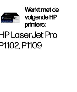 HP 85A originele zwarte LaserJet tonercartridge, 2-pack