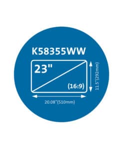 Kensington MagPro-privacyschermfilter met magneetstrip voor beeldschermen van 23" (16:9) - Afbeelding 8