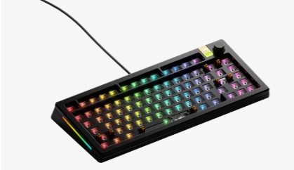 Glorious Gaming GMMK 3 PRO HE Barebones toetsenbord Gamen USB Nee Zwart - Afbeelding 2