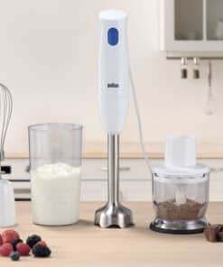 Braun MultiQuick 1 MQ10.202M WH 0,6 l Staafmixer 450 W Roestvrijstaal, Wit - Afbeelding 4