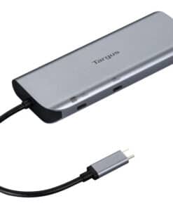 Targus DOCK427GL laptop dock & poortreplicator Bedraad USB 3.2 Gen 2 (3.1 Gen 2) Type-C Grijs