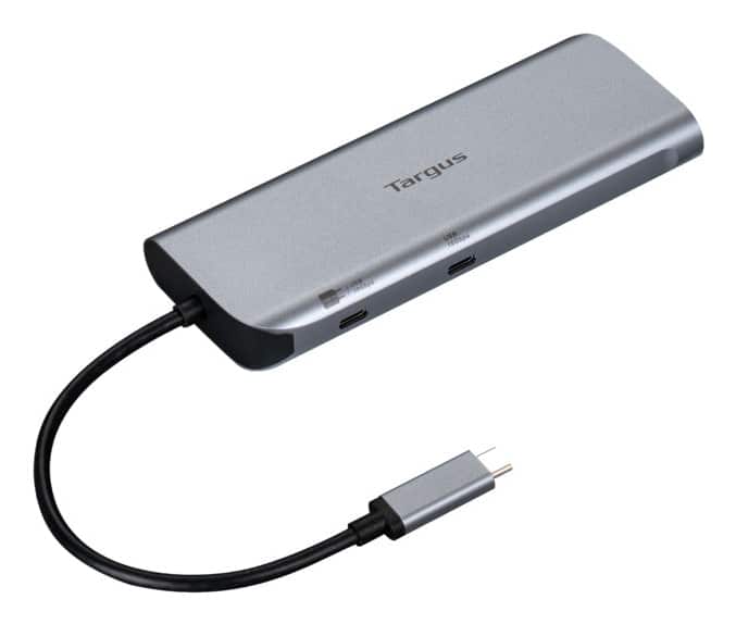 Targus DOCK427GL laptop dock & poortreplicator Bedraad USB 3.2 Gen 2 (3.1 Gen 2) Type-C Grijs