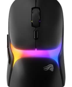 Glorious Gaming - bekabelde gamingmuis Model O3 - Ultralicht 54 g, optische knoppen met klikrate van 130M, 30K DPI BAMF 3.0-sensor, 750 IPS-tracking, 50G-versnelling, ondersteunt elk griptype - Zwart