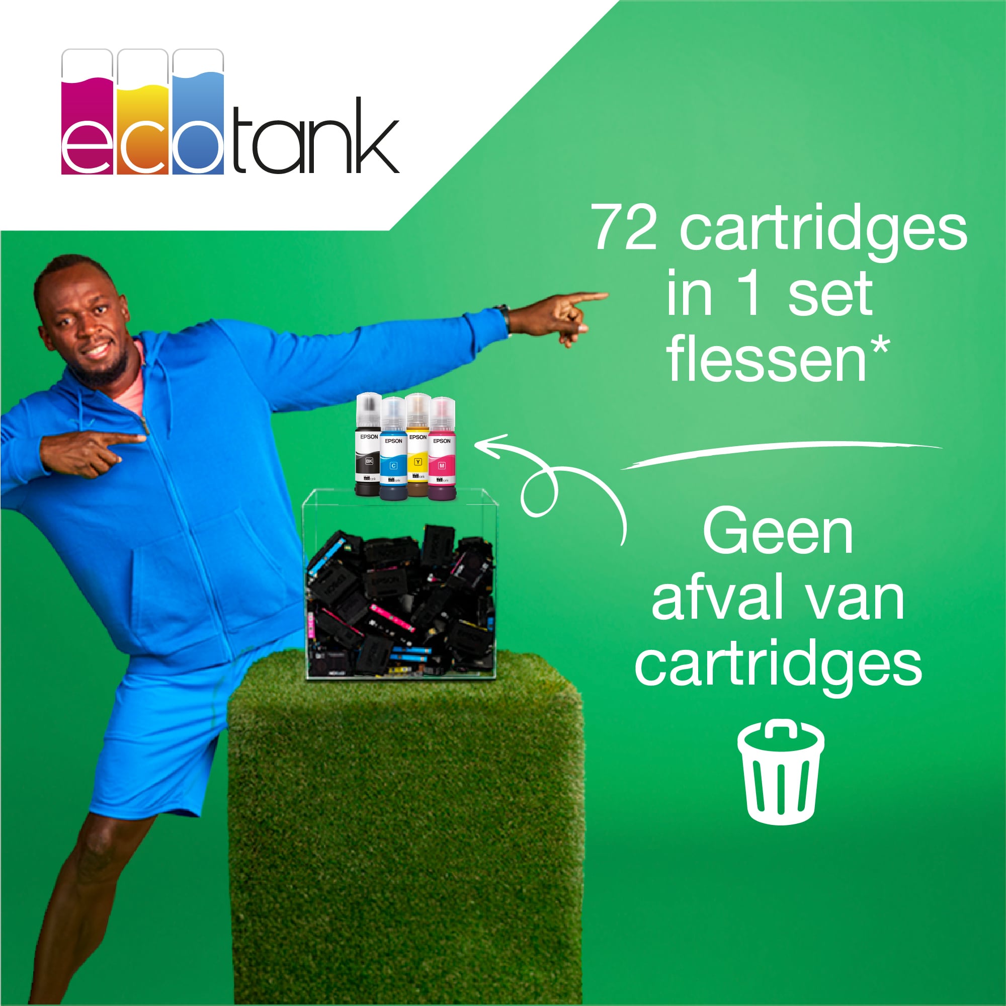 Epson EcoTank ET-1810 A4 Wi-Fi-printer met inkttank, inclusief tot 3 jaar inkt - Afbeelding 5