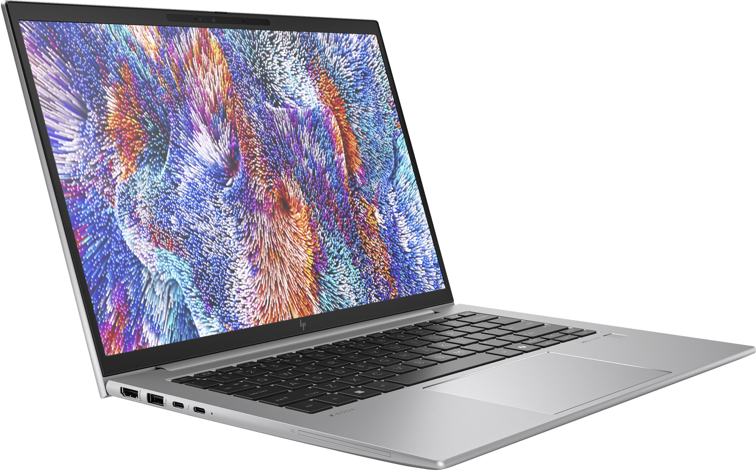 HP ZBook Firefly 14 G11 A AMD Ryzen™ 5 8640HS Mobiel werkstation 35,6 cm (14") WUXGA 16 GB DDR5-SDRAM 512 GB SSD Wi-Fi 6E (802.11ax) Windows 11 Pro AI PC Zilver - Afbeelding 3
