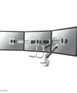 Neomounts NM-D775DX3SILVER Monitorarm 17-27" - gasveer - Topfix - 180°-stop