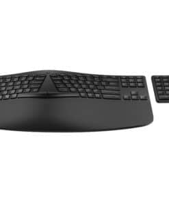 HP 965 BLK ERGONOMIC WL KBD toetsenbord Thuis RF-draadloos + Bluetooth Zwart