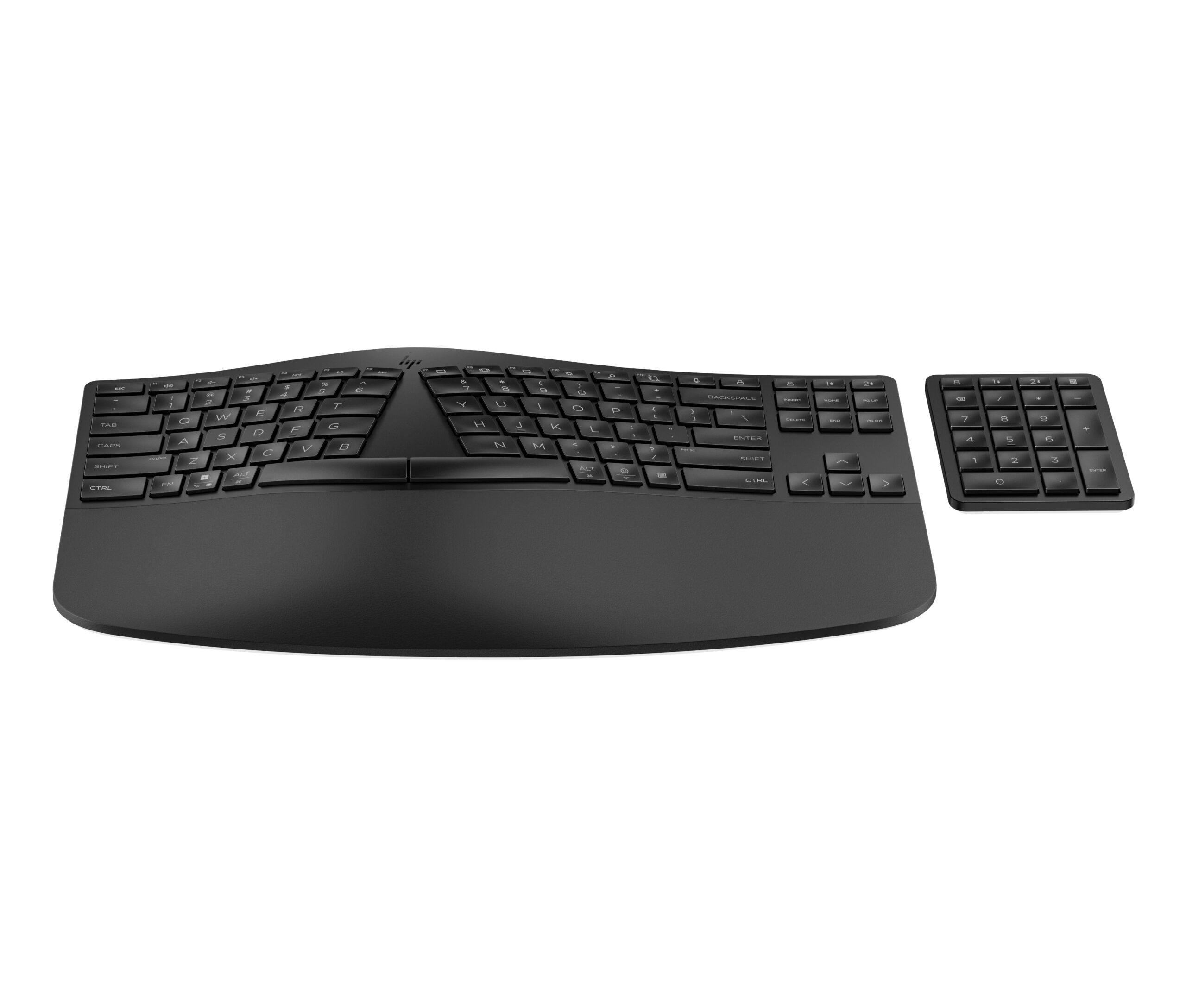 HP 965 BLK ERGONOMIC WL KBD toetsenbord Thuis RF-draadloos + Bluetooth Zwart