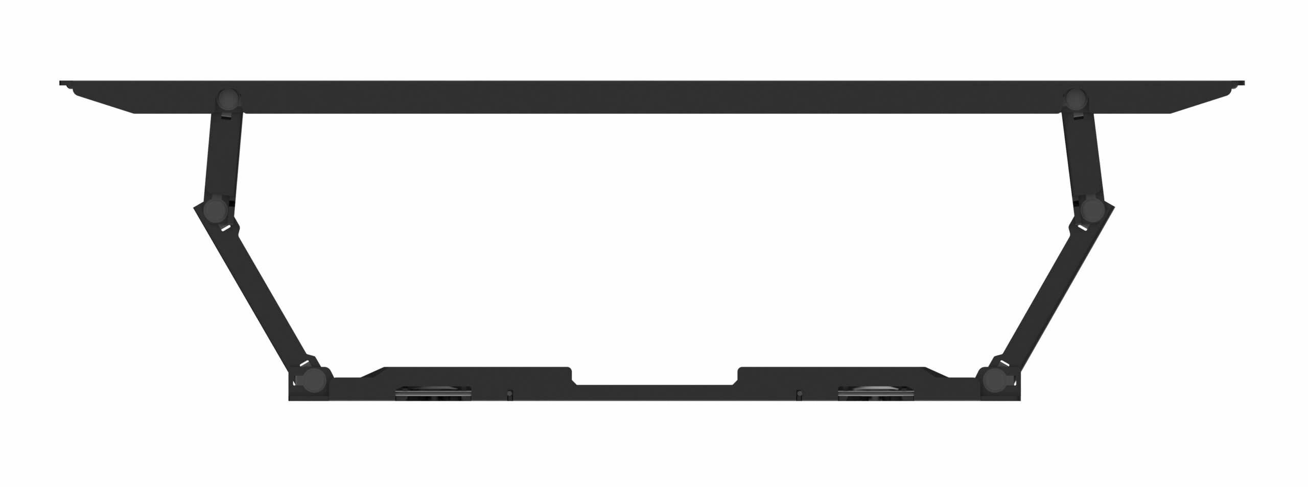 AG Neovo WMK-04 flat panel bureau steun Muur Zwart - Afbeelding 4