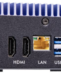 Shuttle Edge PC SPCEL12, Intel Celeron J6412, 2x HDMI, 1x DP, 2x 2.5G LAN, 1x DDR4, 1x Micro SD card reader, 1x Nano SIM slot, 3x USB, 2x M.2 (SATA), 12-20V, ventilatorloos, 24/7, incl. VESA mount - Afbeelding 7