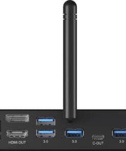 iiyama OPC51204BC-1 PC's/werkstation Intel Core i5-12450H 8 GB DDR4-SDRAM 256 GB SSD Windows 11 IoT Enterprise Mini PC Zwart - Afbeelding 2