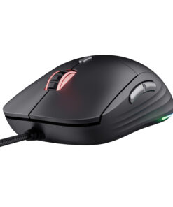Trust GXT 925 Redex II Gaming Muis - Bedrade gamingmuis – 6 programmeerbare knoppen – 10000 DPI – Zwart