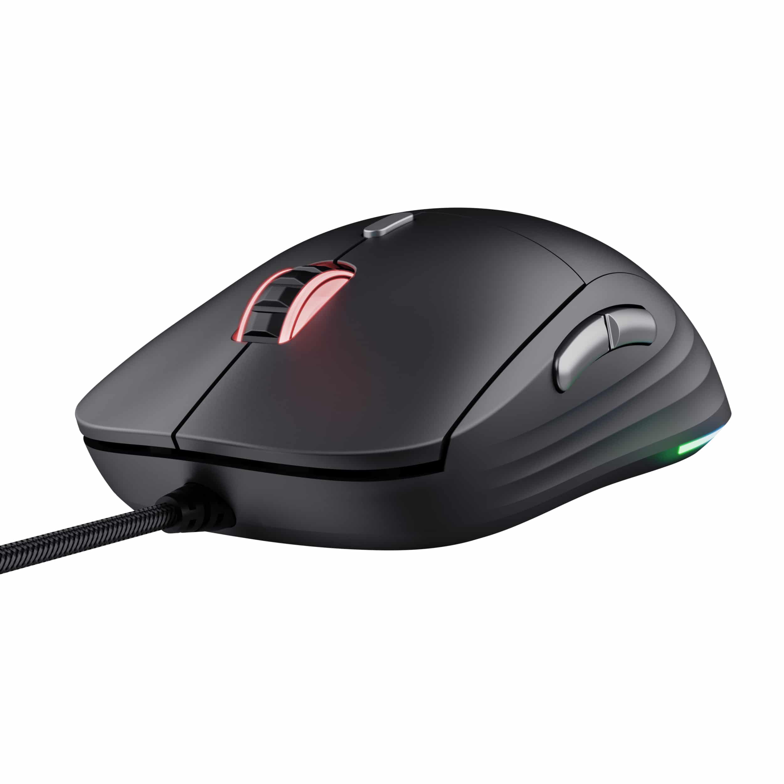 Trust GXT 925 Redex II Gaming Muis - Bedrade gamingmuis – 6 programmeerbare knoppen – 10000 DPI – Zwart