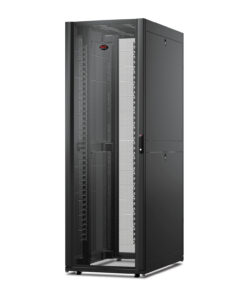 APC NetShelter SX 48U 750mm brede x 1200mm diepe netwerkbehuizing met zijden, zwart - Afbeelding 2