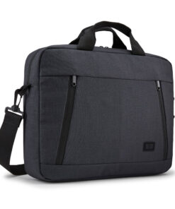 Case Logic Huxton HUXA214 Black 35,6 cm (14") Aktetas Zwart, Grijs