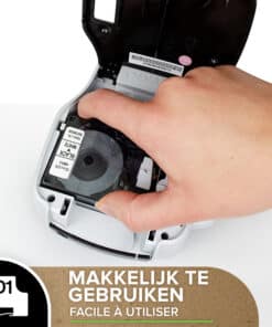 DYMO originele D1 labels | Zwarte Tekst op Rood Label | 19 mm x 7 m | zelfklevende etiketten voor de LabelManager labelmaker | gemaakt in Europa - Afbeelding 6