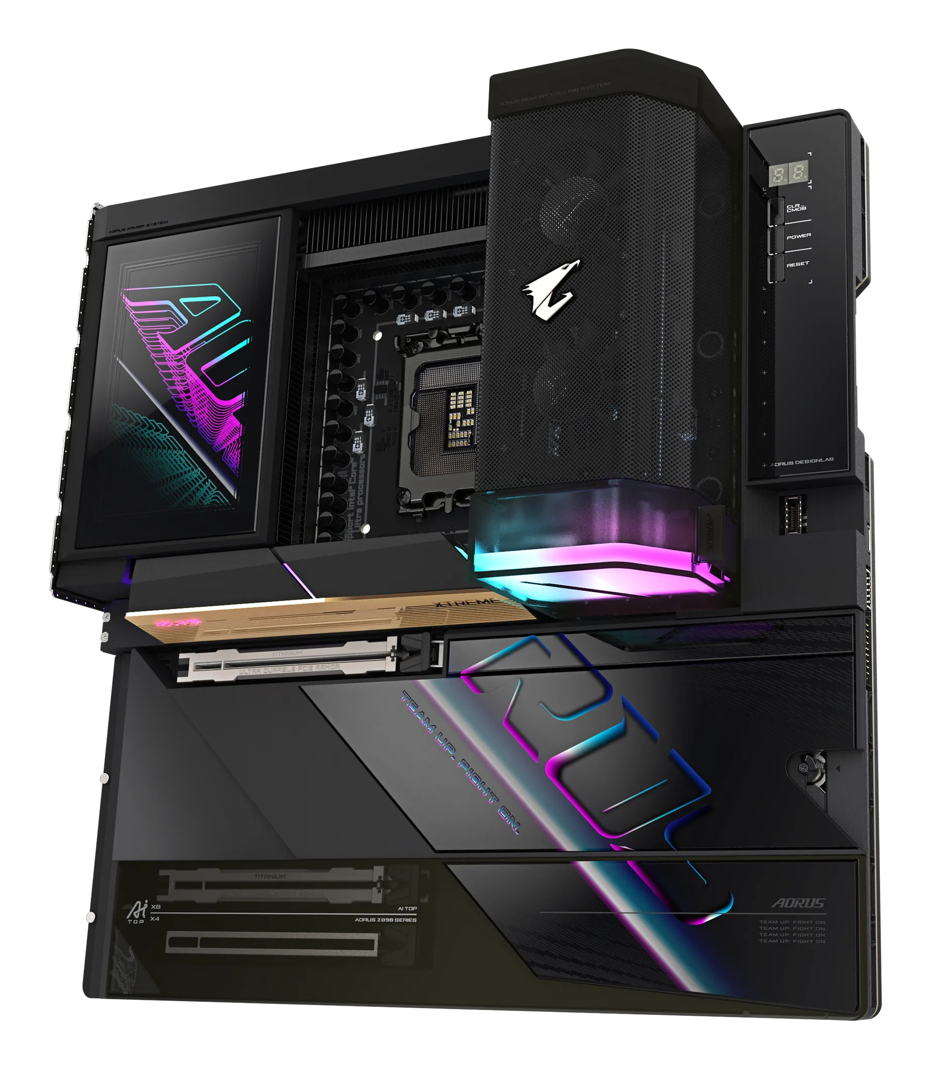 GIGABYTE Z890 AORUS XTREME AI TOP Intel Z890 LGA 1851 (Socket V1) Verlengd ATX - Afbeelding 4