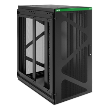 APC NetShelter WX AR124SM - 19inch Wand patchkast, 24U/HE, 800MM diep, Zijmontage, Gemonteerd - Afbeelding 3