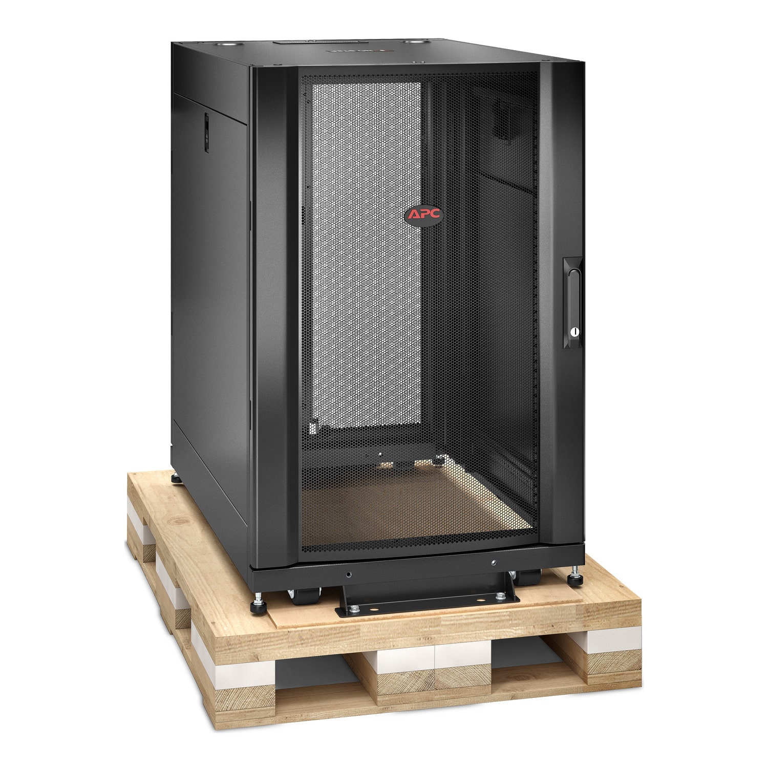 APC NetShelter SX 18U Server Rack Enclosure 600mm x 900mm w/ Sides Black Shock Packaging - Afbeelding 4