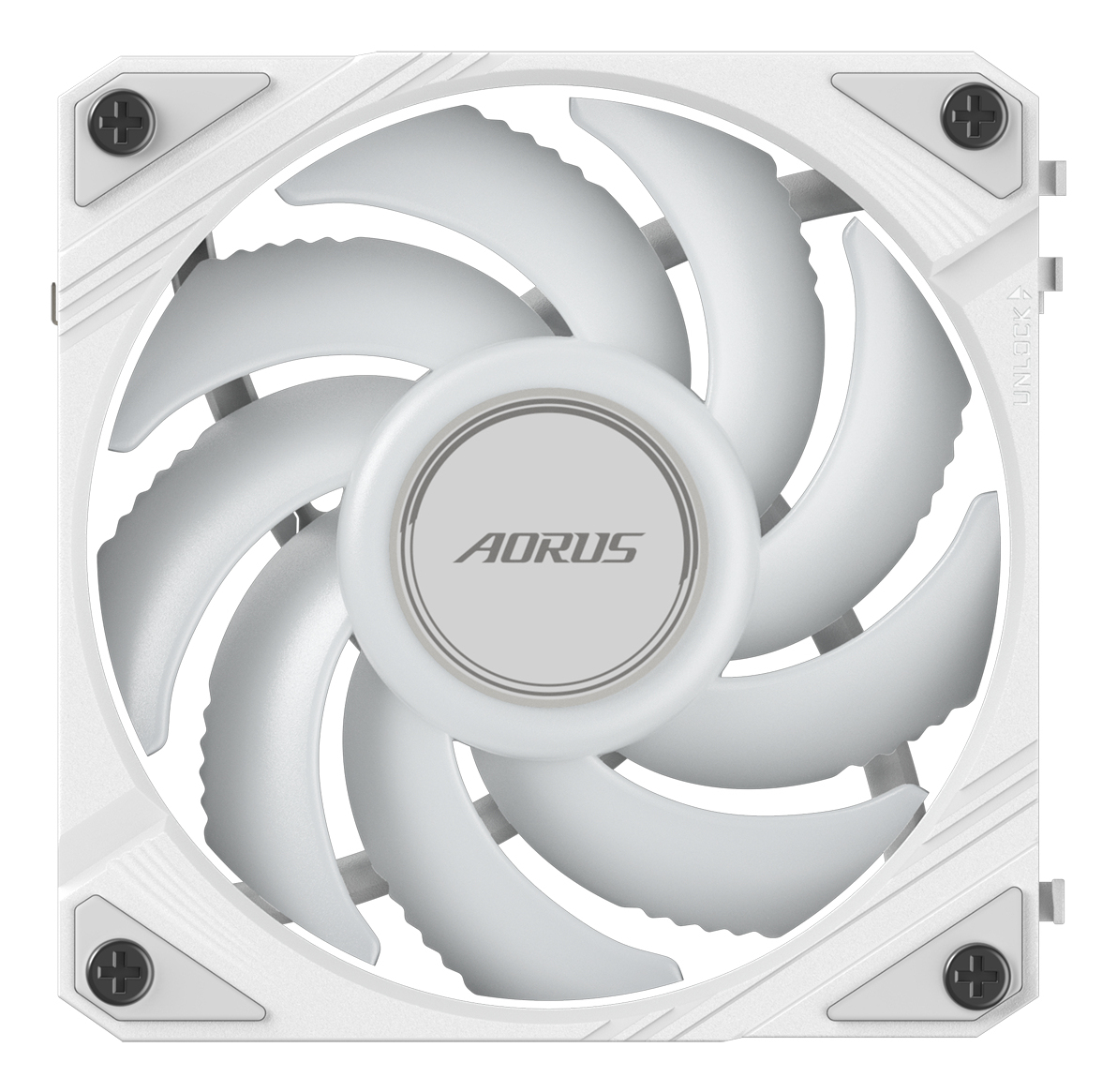 GIGABYTE AORUS EZ CHAIN FAN 120 ICE Moederbord Ventilator 12 cm Wit 1 stuk(s) - Afbeelding 5
