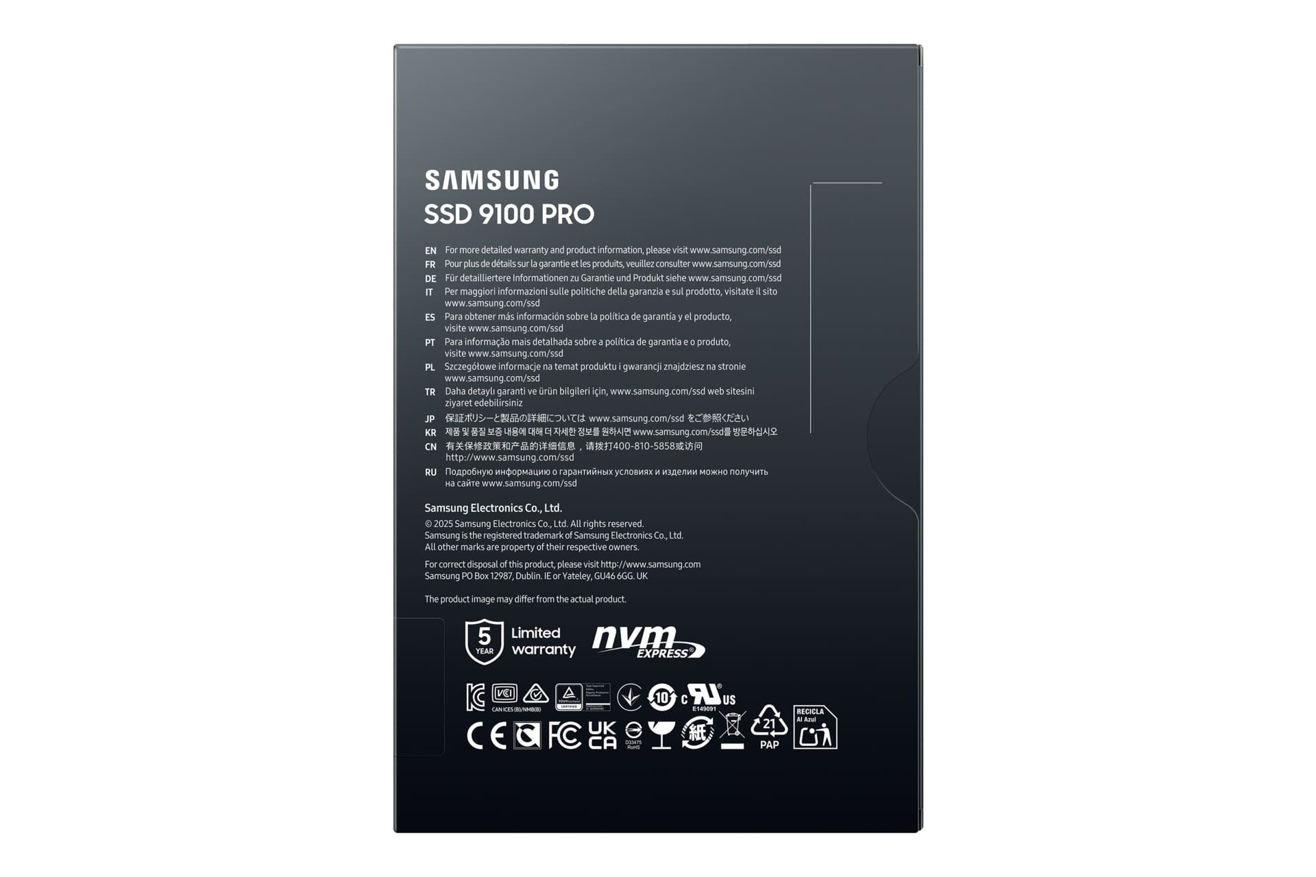 Samsung MZ-VAP2T0 2 TB M.2 PCI Express 5.0 NVMe V-NAND TLC - Afbeelding 7
