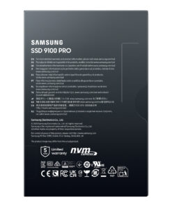 Samsung MZ-VAP4T0 4 TB M.2 PCI Express 5.0 NVMe V-NAND TLC - Afbeelding 7