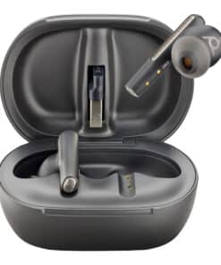 HP Poly Voyager Free 60+ UC M Carbon Black Earbuds + BT700 USB-A-adapter + oplaadcase met touchscreen - Afbeelding 7