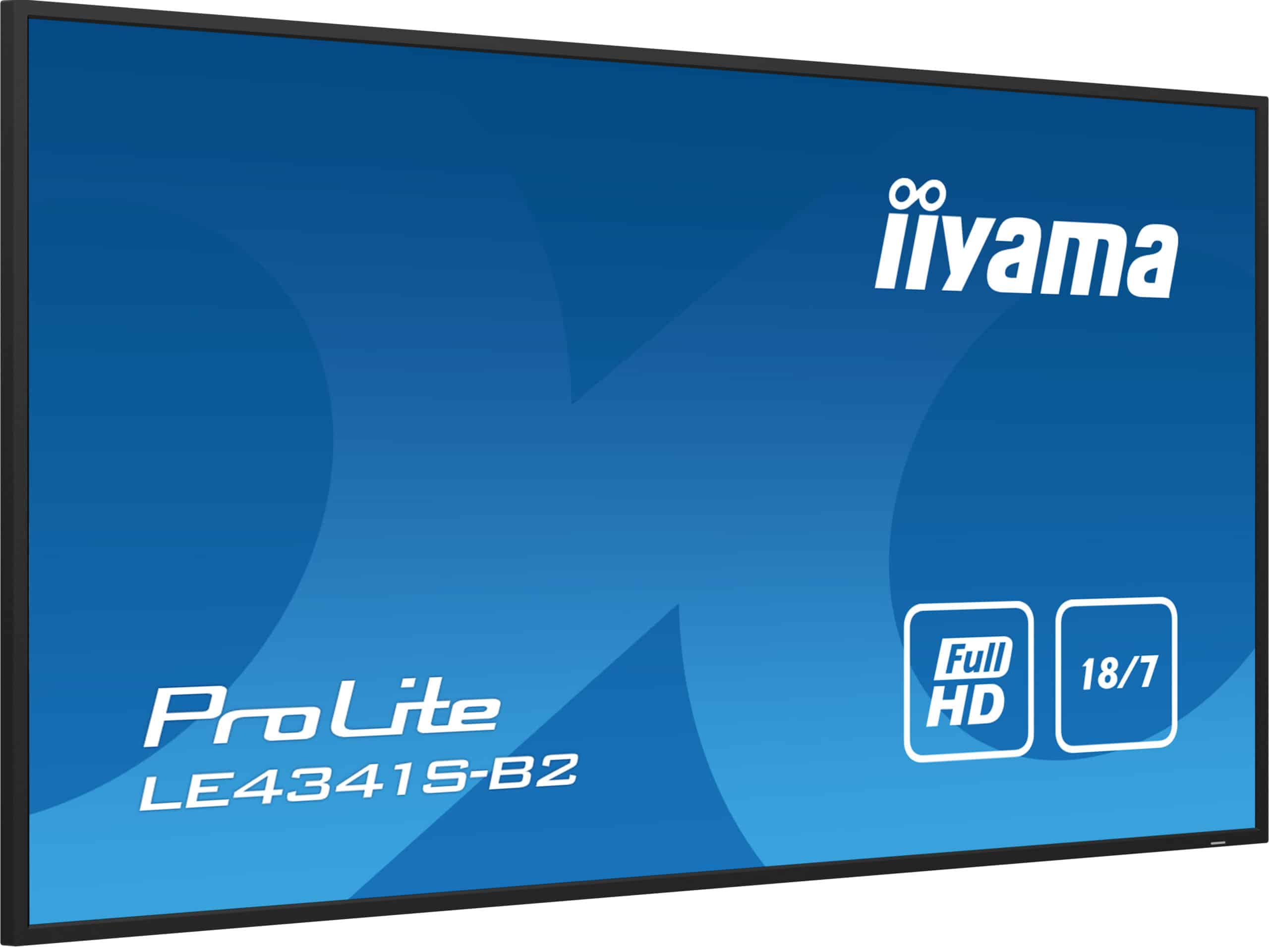 iiyama PROLITE LE4341S-B2 Digitale signage flatscreen 108 cm (42.5") LCD 350 cd/m² Full HD Zwart 18/7 - Afbeelding 3